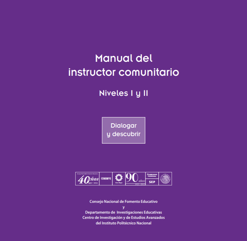 Manual del instructor comunitario. Niveles I y II